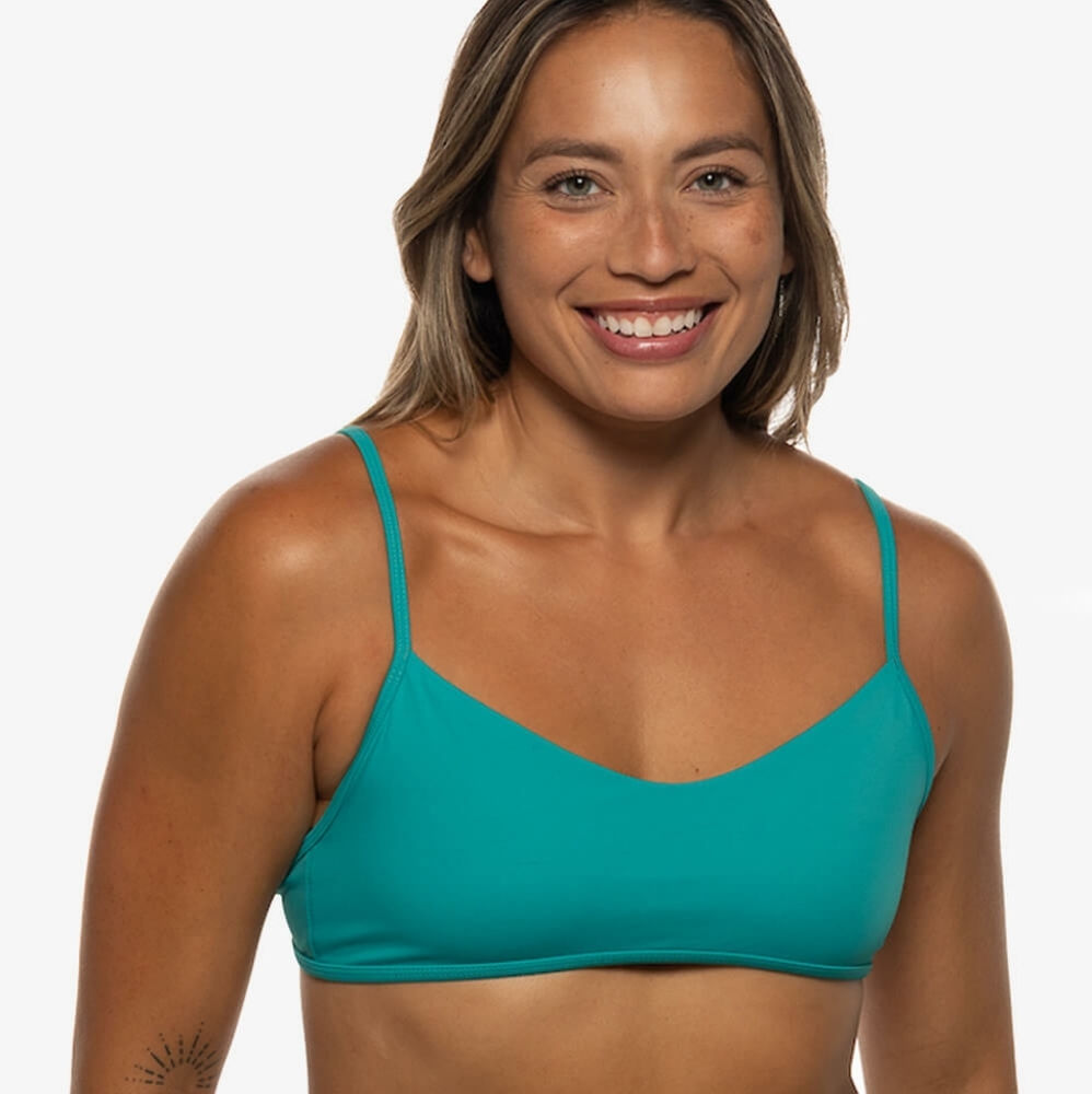 Jolyn Hikari Bikini Top- Coast color